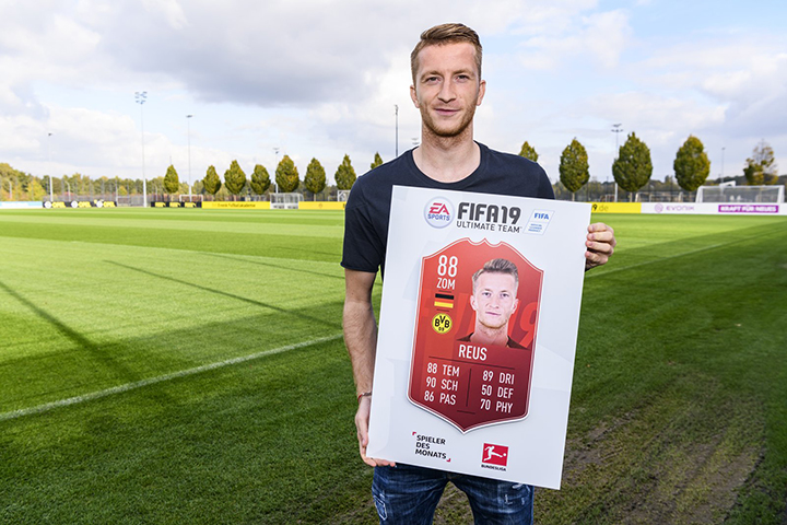 FIFA 19 : Marco Reus Joueur du mois POTM - FUT